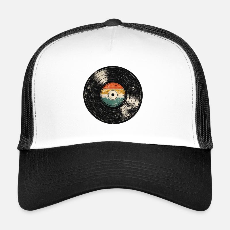 Vinyle rétro Casquette trucker 
