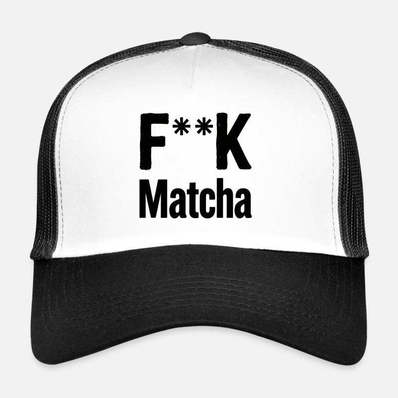 Attitude de matcha de Casquette trucker 