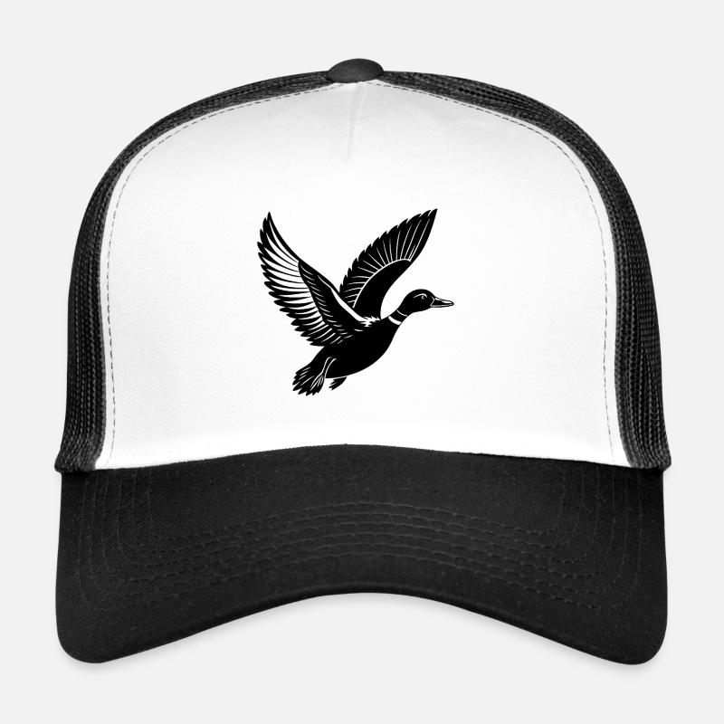 Canard colvert volant Casquette trucker 