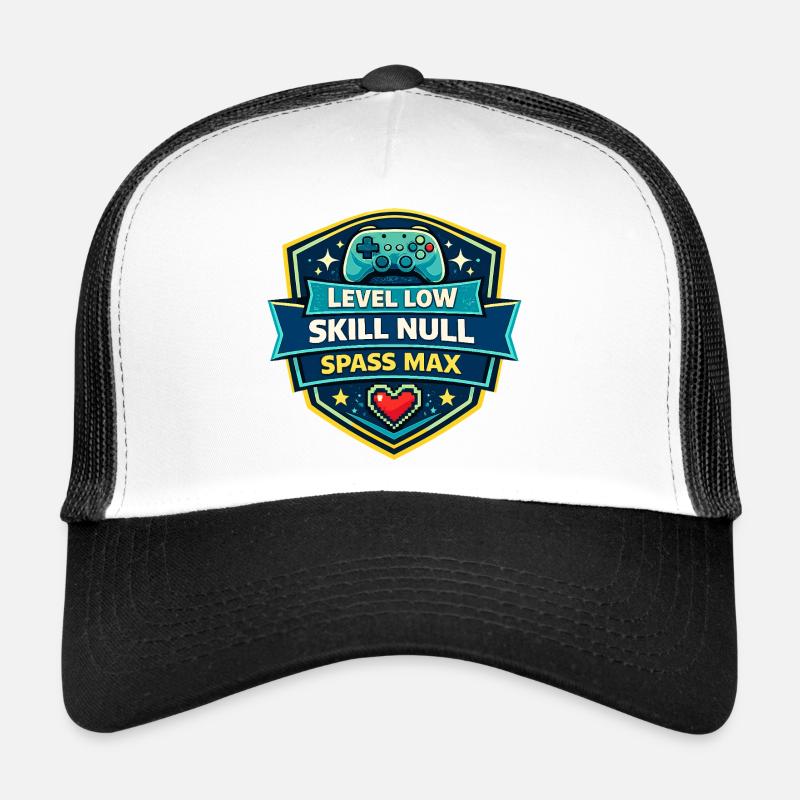 Niveau Faible Compétence Zéro Plaisir Max Casquette trucker 