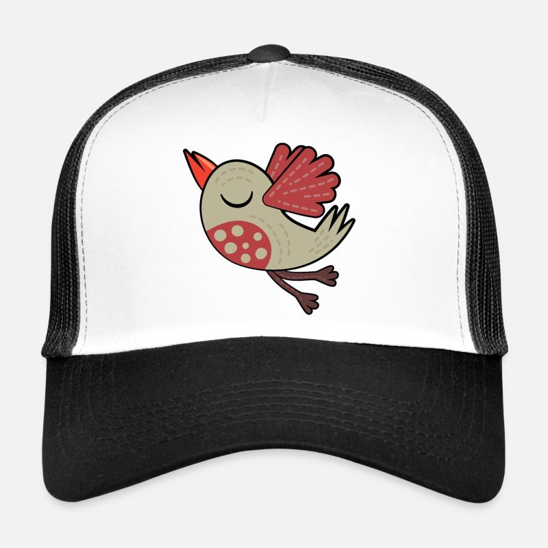 Petit Oiseau Marron Casquette trucker 