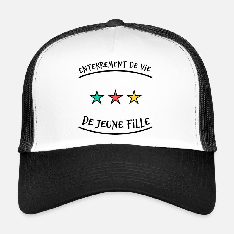 EVJF. JUST MARRIED. EVJF. SAINT VALENTIN. COUPLE.  Casquette trucker 