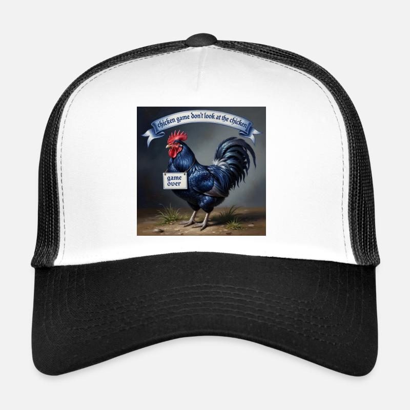 chicken Game Trucker Cap