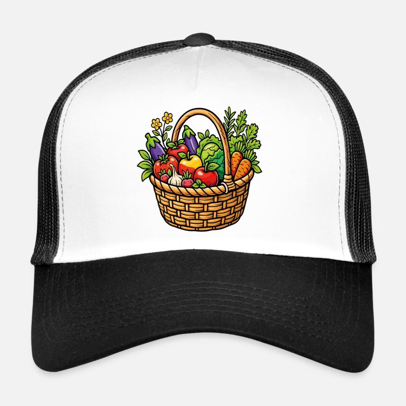 Bio-Gemüsegartenkorb Trucker Cap