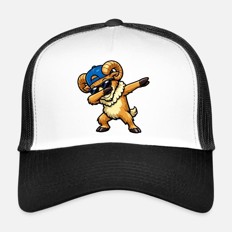 Tamponnage du bélier Casquette trucker 