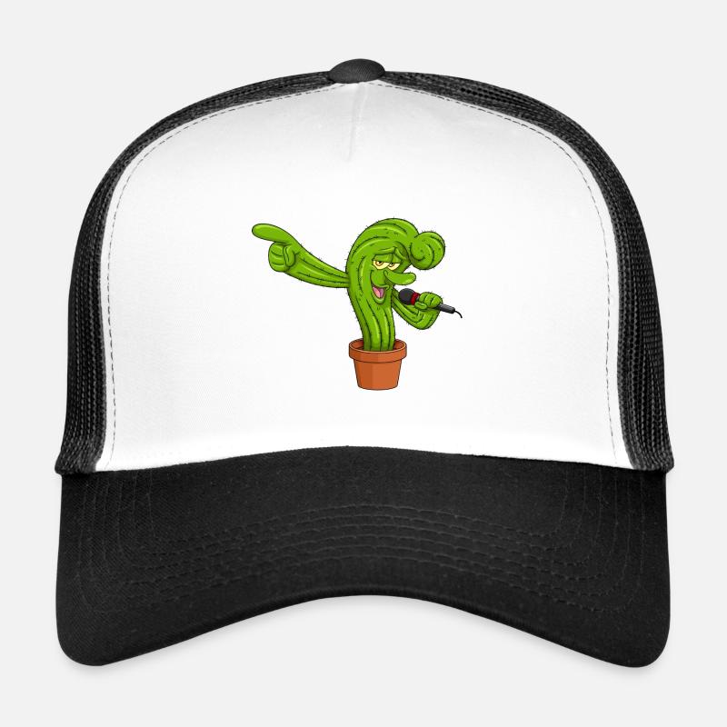 Cactonium funny character cactus meme Trucker Cap