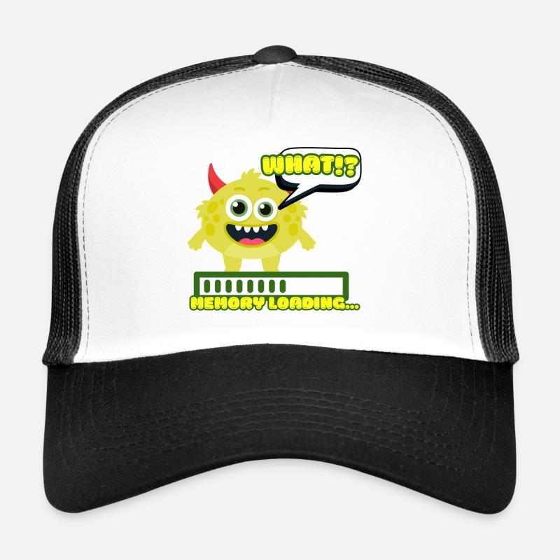 Geheuer-Laden-Monster-Meme Trucker Cap