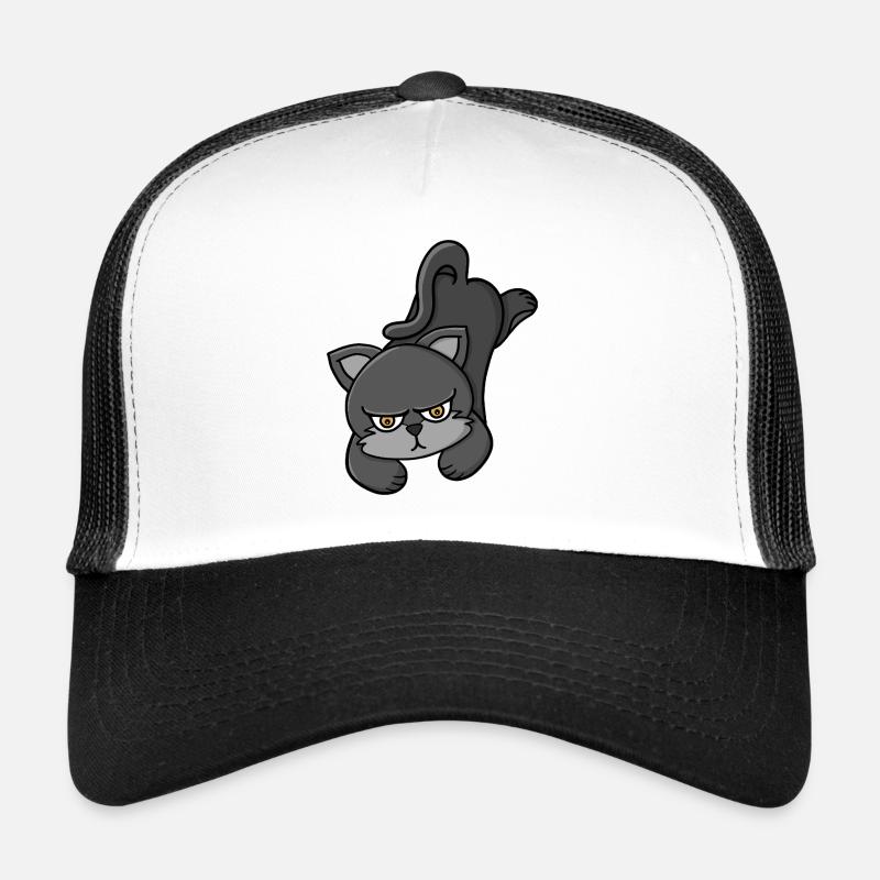 Mürrische Graukatze Trucker Cap