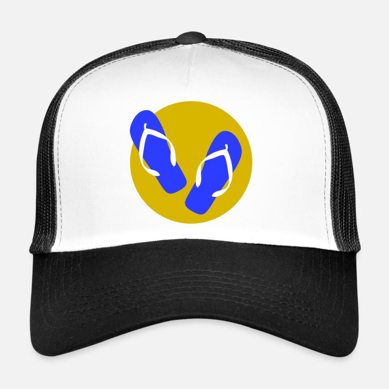 Endlich Ferien! - Trucker Cap - Weiß/Schwarz