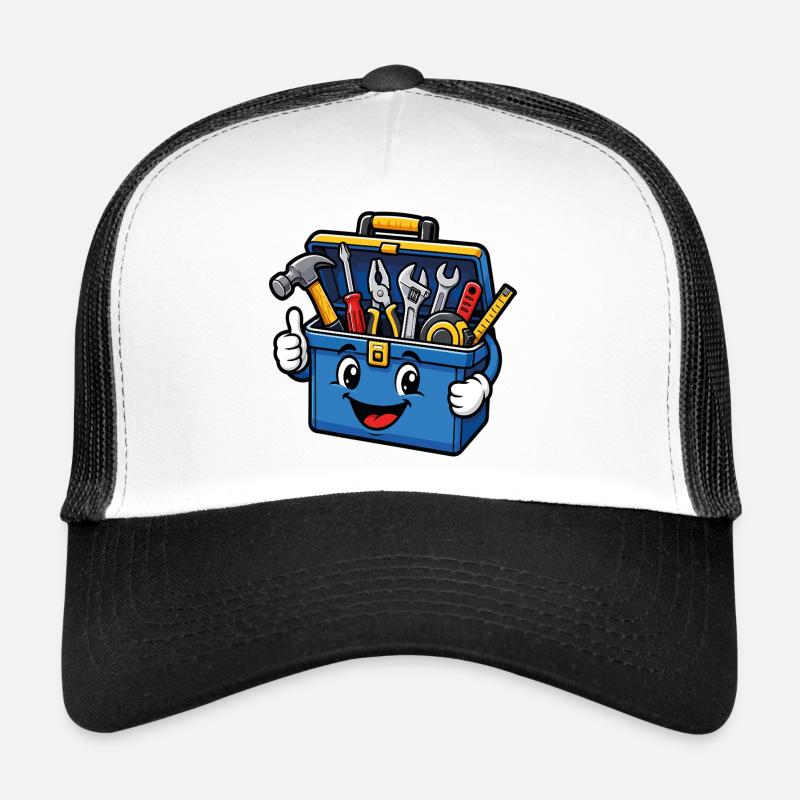 Cute DIY Toolbox Trucker Cap