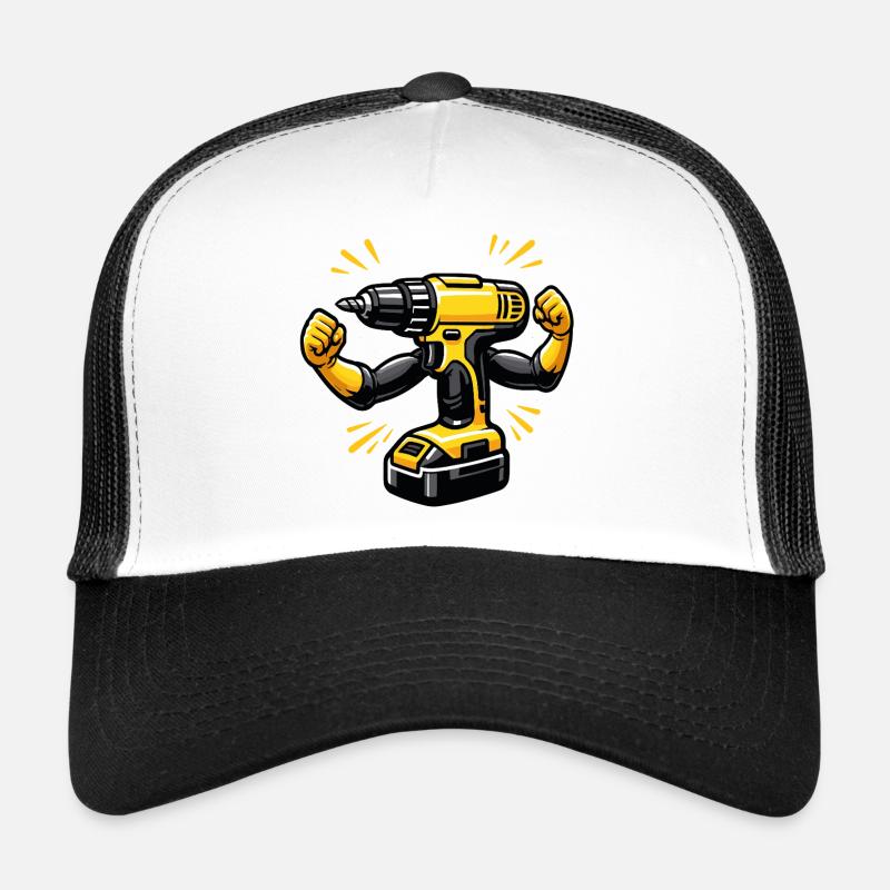 DIY funny cordless drill Trucker Cap