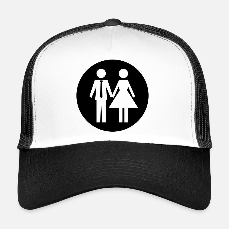 Paar Ehe Couple Trucker Cap