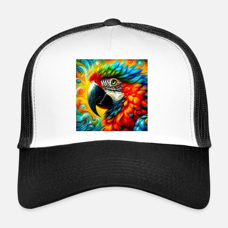 perroquet Casquette trucker 