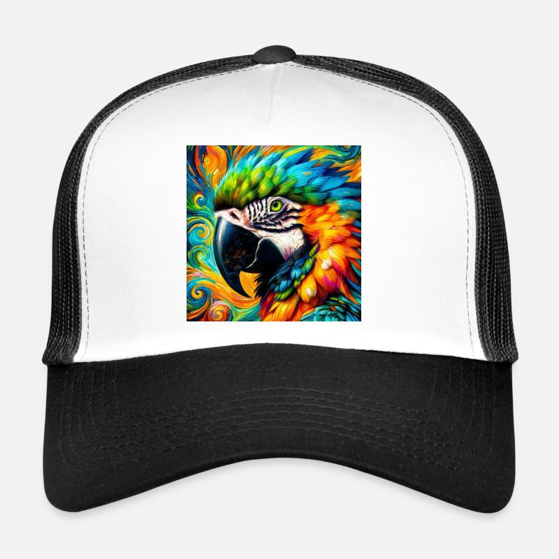 perroquet Casquette trucker 