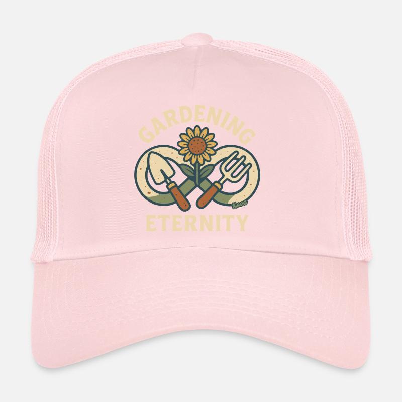Gardening Eternity Sunflower Tools Trucker Cap
