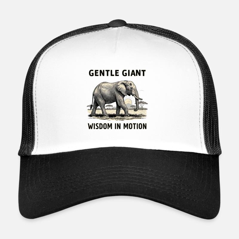 éléphant Casquette trucker 