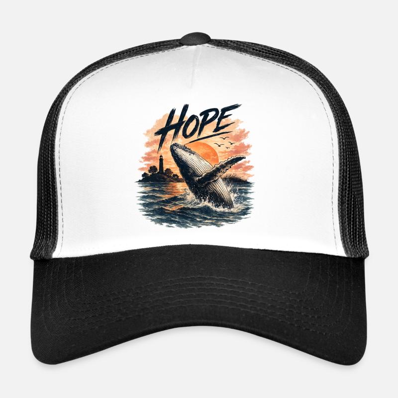 Matthias Töpfer - Trucker Cap - Weiß/Schwarz
