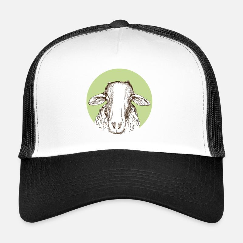 Sheep - Trucker Cap - white/black