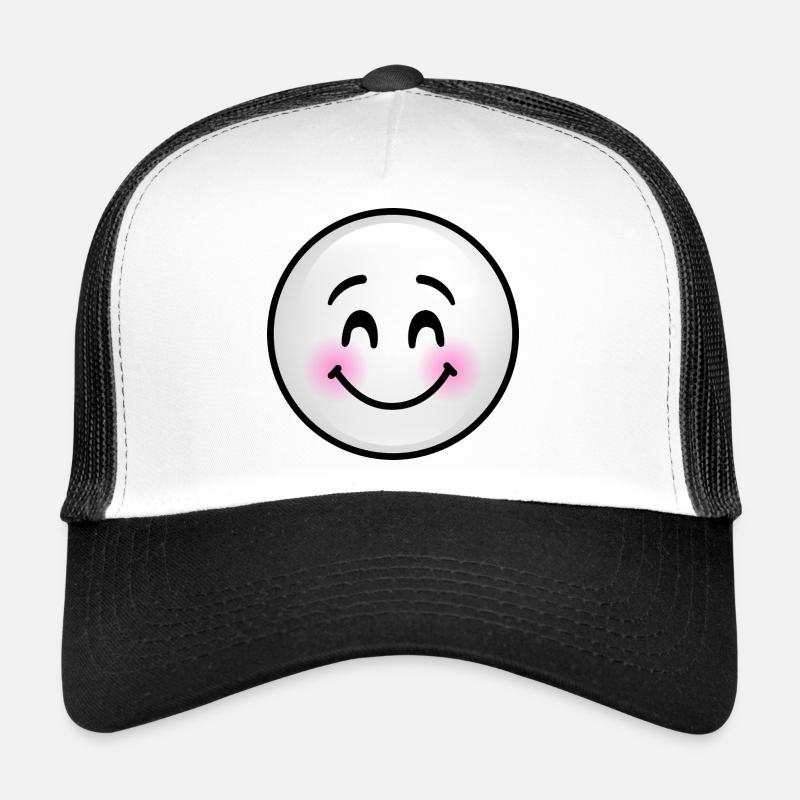 Cute Grey Bubble Trucker Cap
