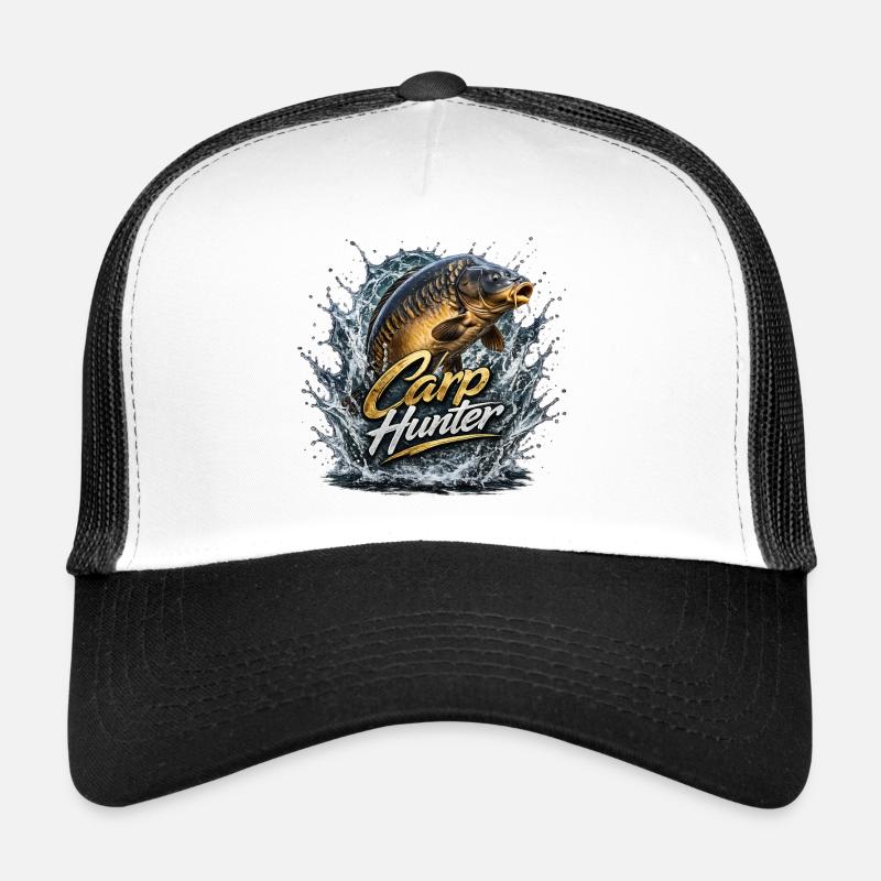 Carp Hunter Splash – Karpfenfischer-Shirt Trucker Cap
