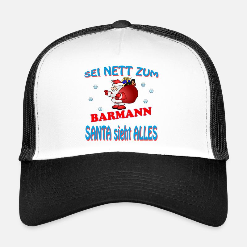 SANTA BARMANN Trucker Cap