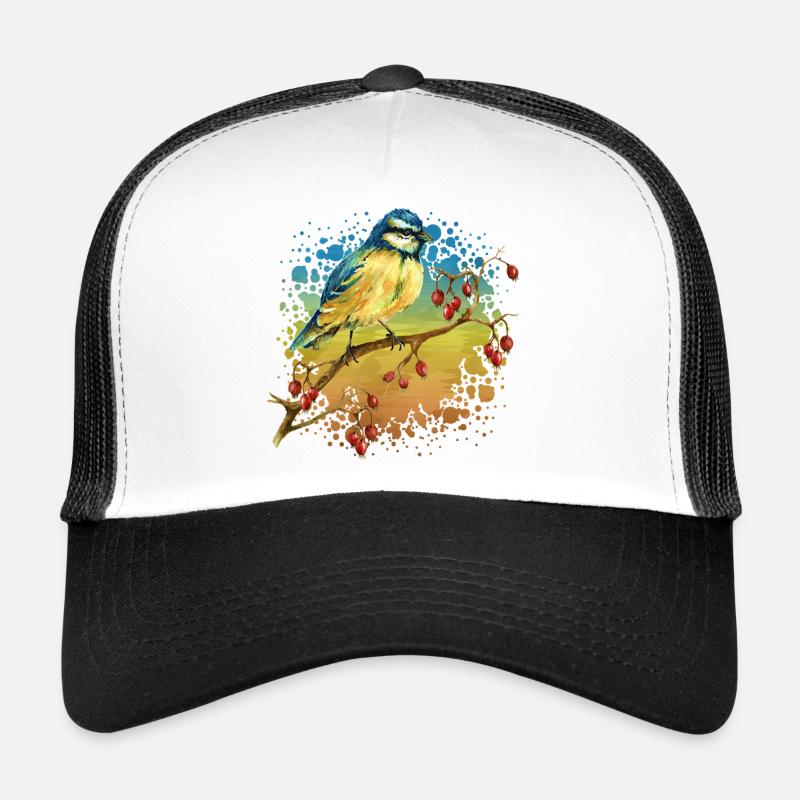Bunter Vogel Trucker Cap