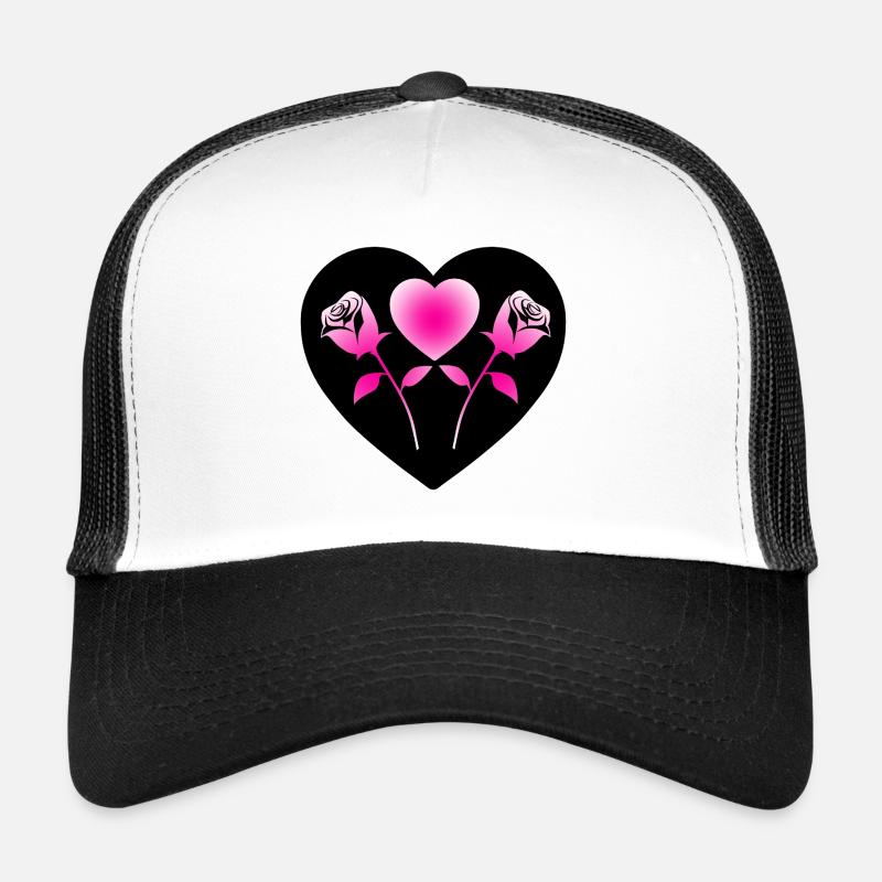 Roses Casquette trucker 