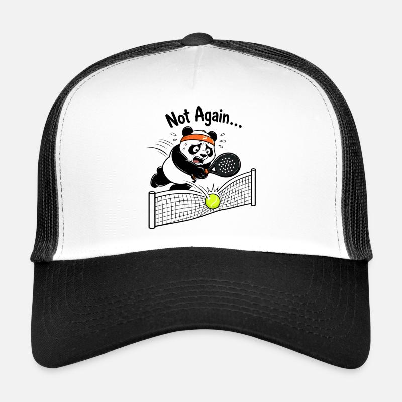 Panda Tennis – Not Again Trucker Cap