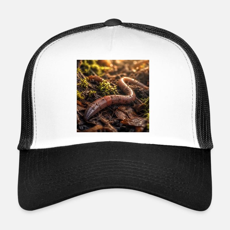 Forêt de vers de terre Casquette trucker 