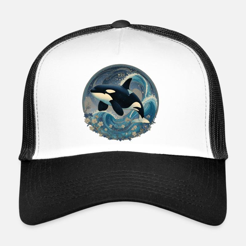 Killer whale Trucker Cap