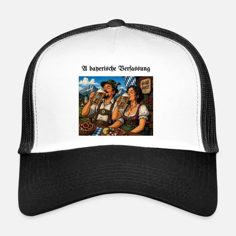 A_bayerische_Verfassung Trucker Cap