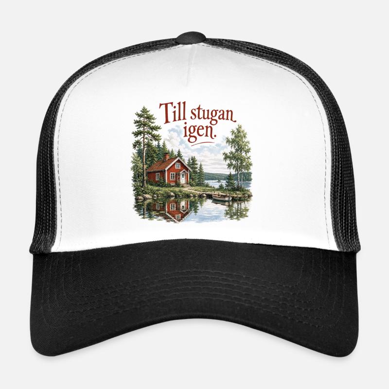 De Retour au Chalet Nostalgie Suédoise Casquette trucker 