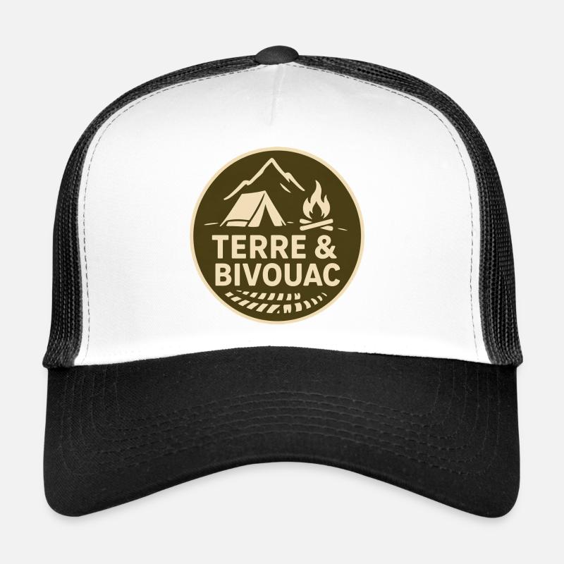 Logo terre&Bivouac original Casquette trucker