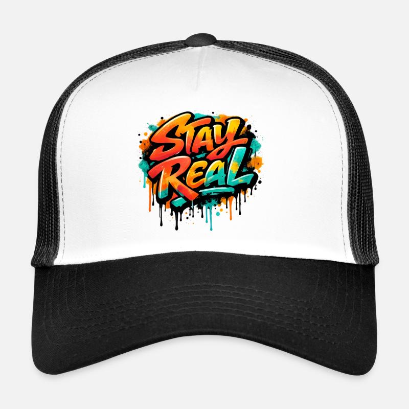 Stay_Real Trucker Cap