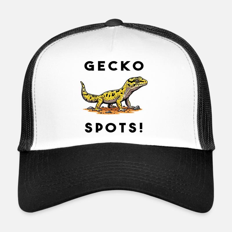 Gecko Leopard Bask Lezard Terrarium Casquette trucker 
