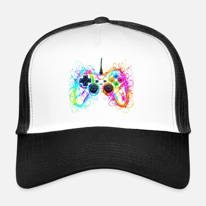 Gaming Controller Gamer Trucker Cap