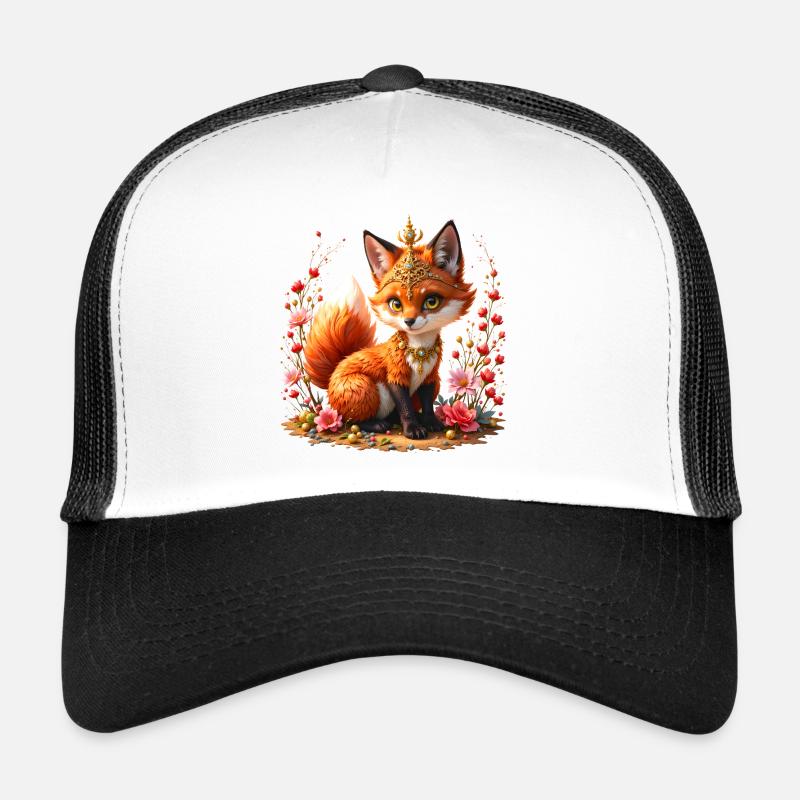 Bijoux floraux Fox Casquette trucker 