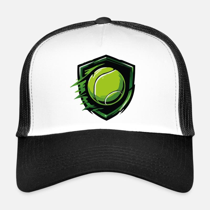 Bouclier de tennis dans le style dynamique Casquette trucker 
