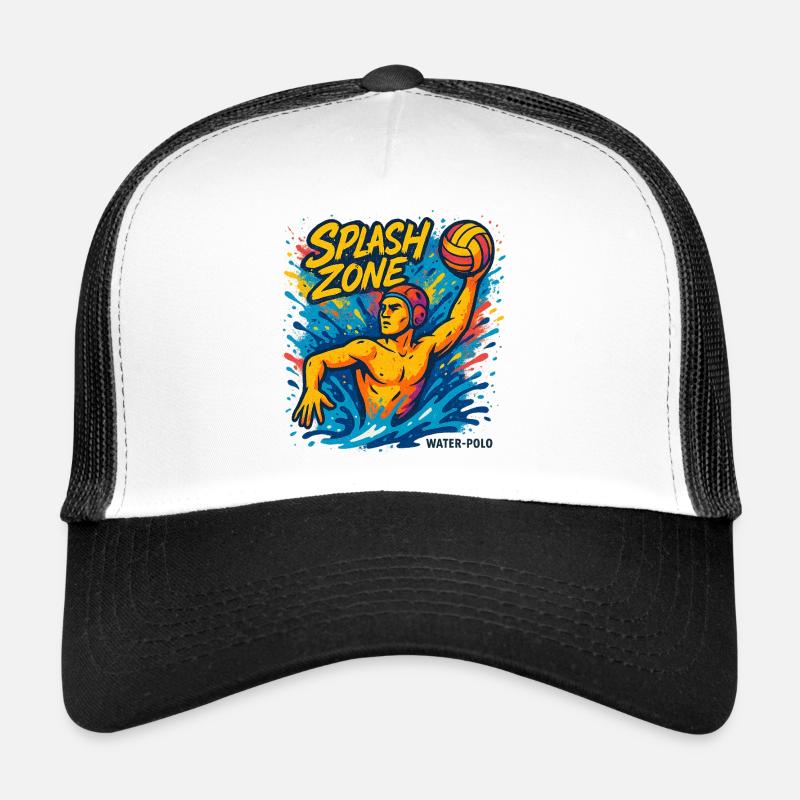 Splash Zone Water Polo Champion Trucker Cap