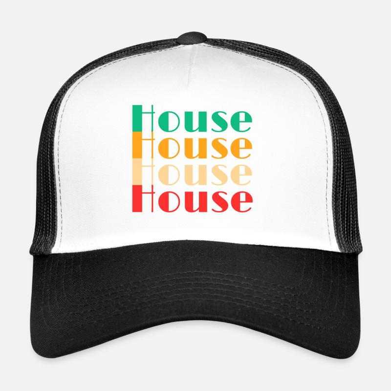 Musique house Casquette trucker 