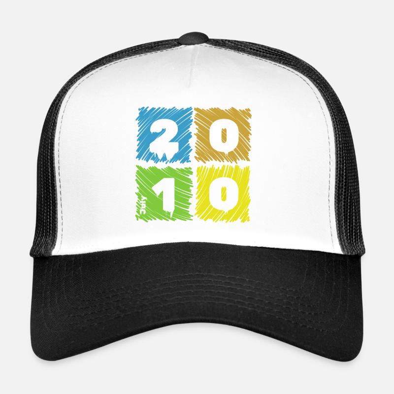 16. Écussons de Farbige du Geburtstag depuis 07/2010 Casquette trucker 