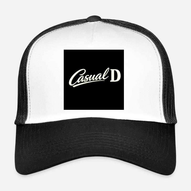 Écriture D Vintage Casual Casquette trucker 