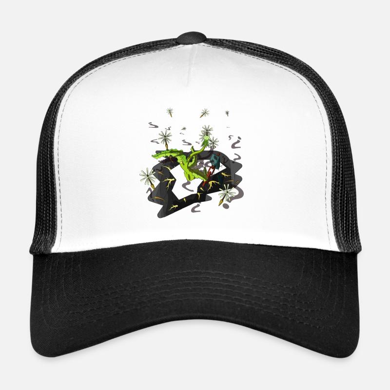 BLEW - Trucker Cap - white/black