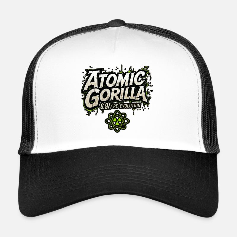Atomic Gorilla Re-Evolution Trucker Cap