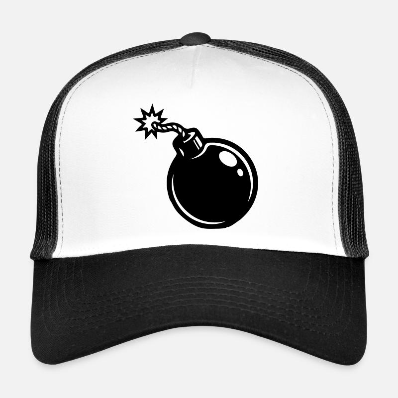 Bomb Icon Trucker Cap