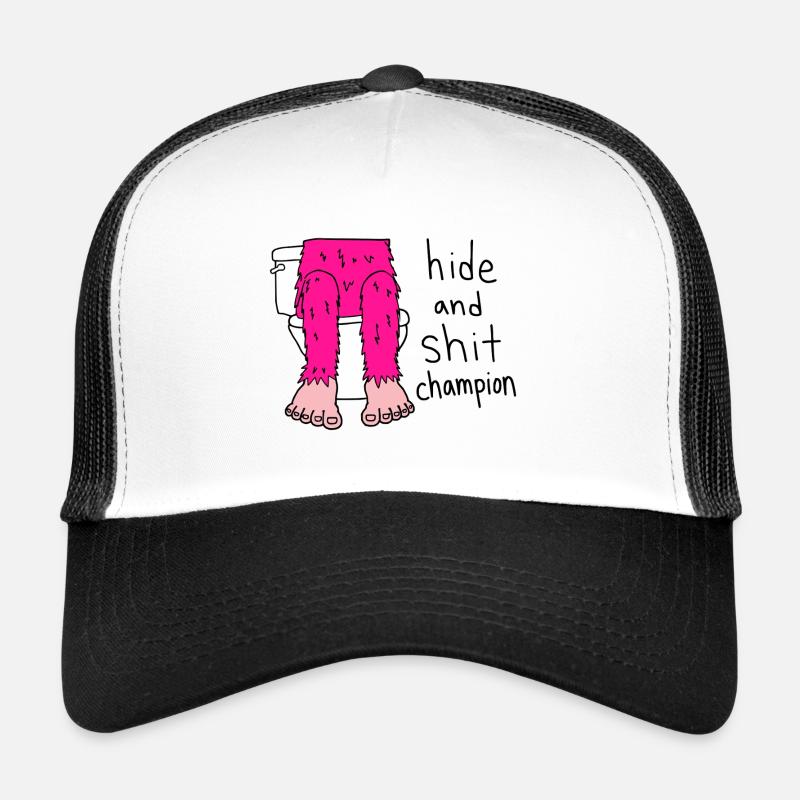 Hide And Shit Champion Casquette trucker 