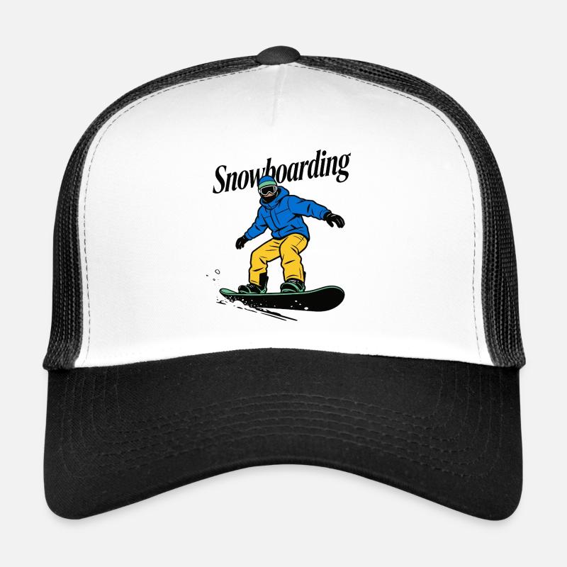 snowboarder Trucker Cap