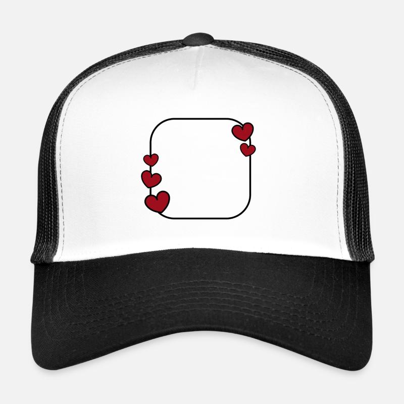 Heart Frame Trucker Cap