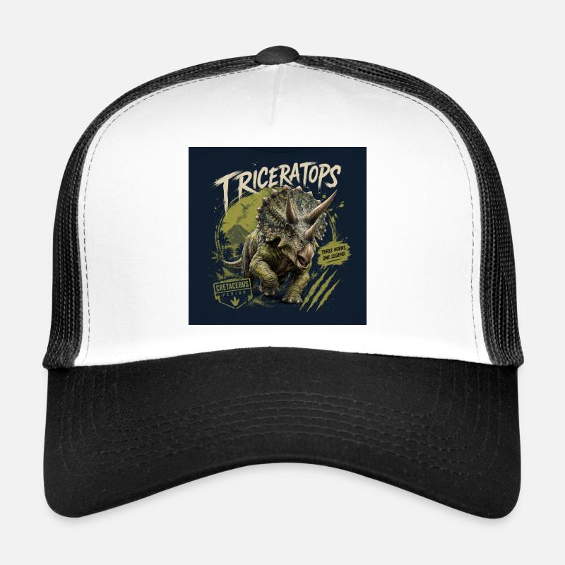 Triceratops Legend – Three Horns Trucker Cap