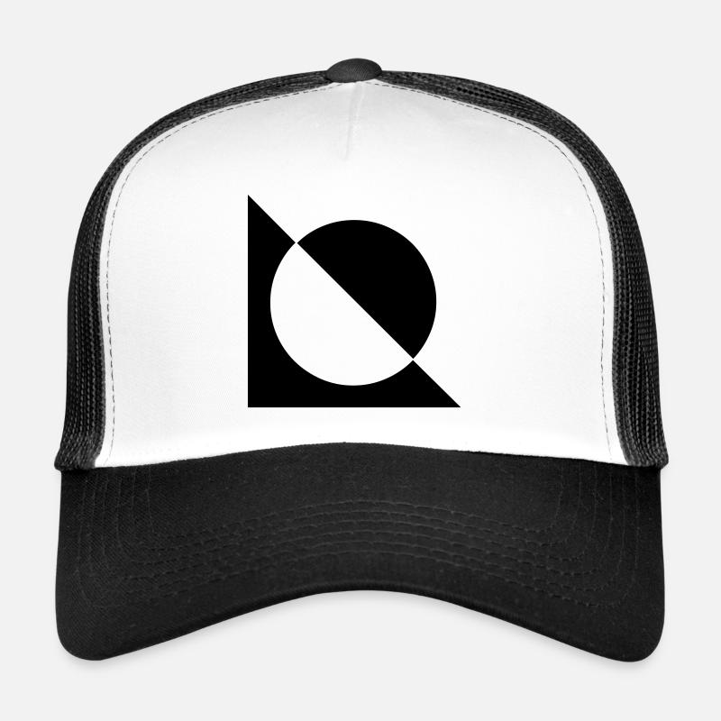 Black and white - Trucker Cap - white/black